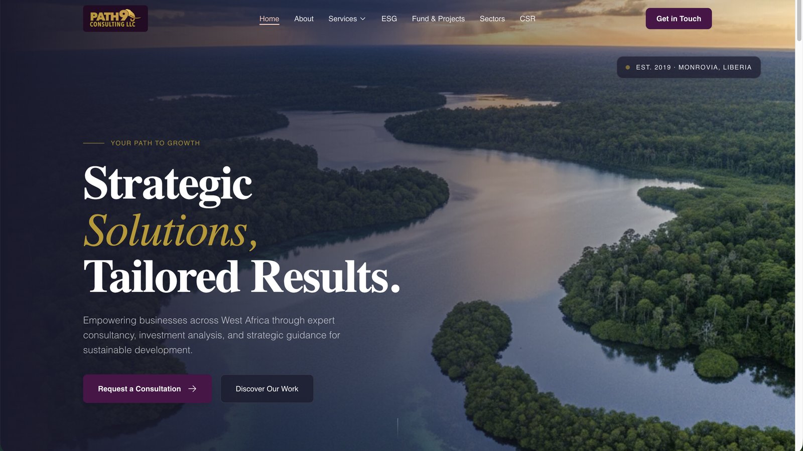 Path9 Consulting LLC corporate website homepage