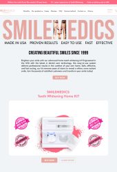 smilemedics E-commerce website development