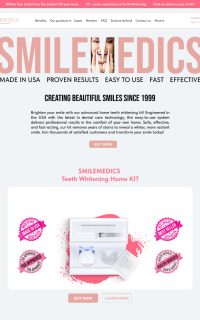 smilemedics E-commerce website development