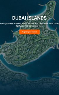 Al Fahid Island real estate website development